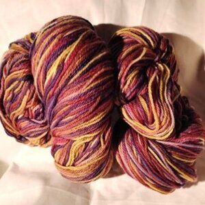 Grab Bag ~ sport weight wool yarn ~ 2 x 3.5oz